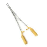 NeoGrip Quick Release Chromosome Surgical Ryder Needle Holder 7" Serrated Tungsten Carbide