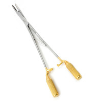 NeoGrip Quick Release Chromosome Surgical Handle Olsen Hegar Combined Needle Holder and Scissors Delicate 4 3/4" Smooth Tungsten Carbide