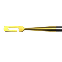 Tissue Elevator Suture Passer 9 3/4" without Slot 2.5mmx13mm Suture Hole