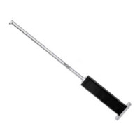Small Bone and Shoulder Cement Removal Instrument Footed Impactor 12 3/4" Handle Length 4 1/2" Shaft Diameter 8.5mm Foot Pad 8.5mm x 11.5mm