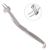Lateral Soft Tissue Retractor 9.875" Sharp Prongs