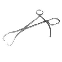 Wrist Bone Clamp For pins up to .062" 1.6mm with Wire Guide 8"