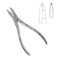 Wire Bending Pliers 6" With Notched Jaw