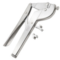 Plate Bending Pliers 10" for Straight Plates 2 Anvils