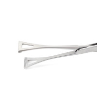 Collin Duval Lung Grasping Forceps 8" Wide Jaws 1"