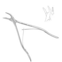 Stookey Rongeur Angled on Side 5mm Bite 8 1/4"