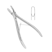 Adson Cranial Rongeur Straight Jaws 7x13 mm Size 8"