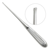 Epstein Curette 8” Hollow Handle Reverse Angle Oval Cups #2/0 (2.8mm)