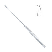 Penfield Dissector Single End Light Pattern 3mm Blunt Dissector Slightly Curved Size 8 3/4"