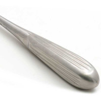 Brun Curette Hollow Handle Angled Shaft Oval Cup 9” #6/0 (2.0mm)