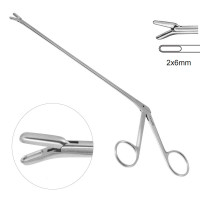 Decker IVD Rongeur 6" Down 2x6mm With Opening Latch