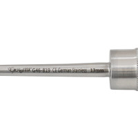 Cobb Curette Stainless Handle 11” Knurled Handle Oval Cup Straight #6 (13mm)