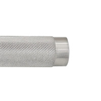 Cobb Curette Stainless Handle 11” Knurled Handle Oval Cup Straight #6 (13mm)