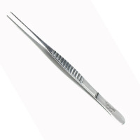 Debakey Vascular Tissue Forceps 2.5mm wide Tips 9 1/2"