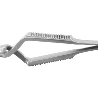 Debakey Bulldog Clamp Cross Action Straight 12cm 6cm Tip