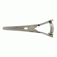 Glover Bulldog Clamp With Spring Adjusting Screw Straight Size 9cm - Jaws 4cm