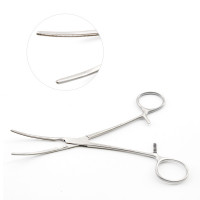 Debakey Peripheral Vascular Clamp Curved Jaws Size 6"