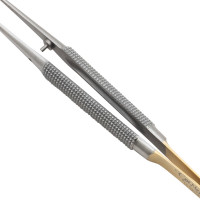 Skin Hook Forceps 6" Angled Delicate