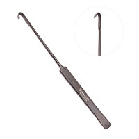 Snook Ovariectomy Hooks 8" Gun Metal