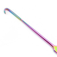 Snook Ovariectomy Hooks 8" Rainbow Coated