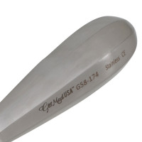 Bone File 11" Convex / Flat Tapered 6mm
