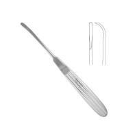 Muehling Raspatory 6 3/4" 4mm 45 Degree Curved Sharp