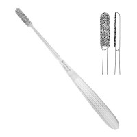 Diamond Nose Rasp 7 1/2" Single Ended Straight 7mm Tip