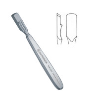 Farabeuf Rasp 6" Straight 13mm  Sharp Convex Edge