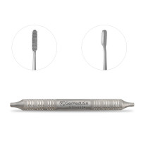 Miller Colburn Bone File #4 Double Ended Downcutting 7 1/2" Straight Oval Serrated 4mm-5mm