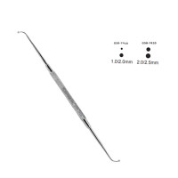 Ball End Elevator 8 1/2" Double Ended 1.0mm/2.0mm Balls