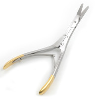 Caplan Nasal Bone Scissors 8" Double Action - Serrated Tungsten Carbide