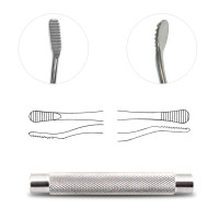 Bone File Double Ended 7" No:12