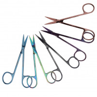 Iris Scissors 4 1/2" Color Coated