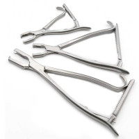 Kern Bone Holding Forceps With Ratchet
