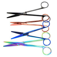 Mayo Scissors 5 1/2" Curved - Color Coated