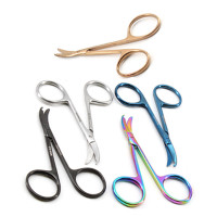 Northbent - Shortbent Stitch Scissors 4 1/2" Color Coated