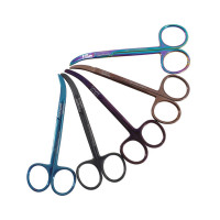 Northbent - Shortbent Stitch Scissors 4 1/2" Color Coated