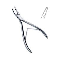 Friedman Dental Rongeur 5 1/2" Slightly Curved 4mm Tip 45 Degree Angle